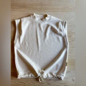 Varley Cream Short Sleeve Tee